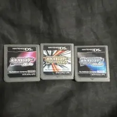 ポケットモンスター ダイヤモンド・パール・プラチナ 3本セット