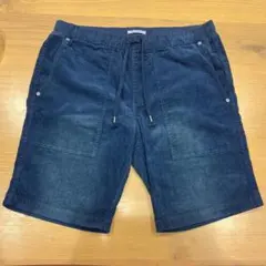 BAYFLOW コーデュロイ ショートパンツ ネイビーのサムネイル