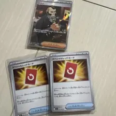 ポケモンカード　サポートジプソSR .スペシャルレッドカードセット