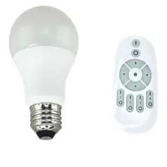 調光 調色 LED電球 リモコン式 E26口金 AC100V 50/60Hz