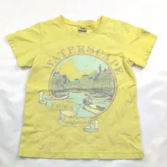 ブランシェス skeegee Tシャツ イエロー 120サイズ 綿100%のサムネイル