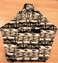 パタゴニア　シンチラスナップT ネイティブ柄