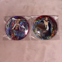 ワンピース 輩 缶バッジ Shine シャンクス ドフラミンゴ セット