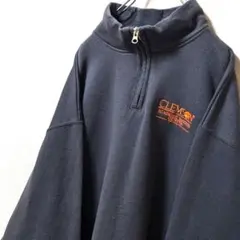 ジャージーズクレムリンアカデミックセンター刺繍 スウェットグレー灰色XL古着