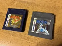 【ジャンク品】ゲームボーイ ポケモン金銀2点セット