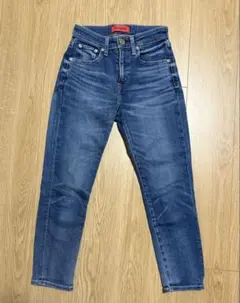 RED CARD スキニーデニム ブルー