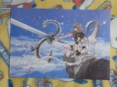 CLAMP 聖伝 オンラインくじ 原画 原作絵 色紙 阿修羅王&帝釈天 セット