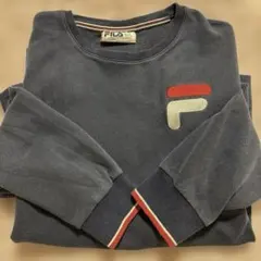 FILA ネイビー トレーナー　US/XL