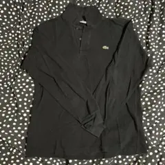 LACOSTE 長袖ポロシャツ ブラック