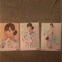 佐藤楓 浴衣 3種コンプ