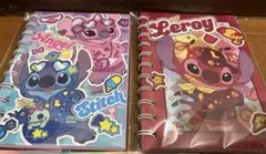 ハッピーくじ H賞　シール帳　スティッチ　2点セット