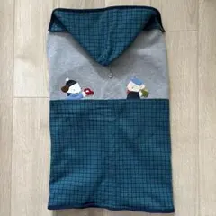 お値下げ♪familiar ブランケット　フード付きフリース