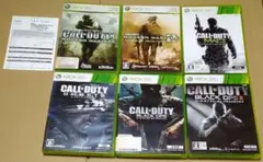 コールオブデューティ XBOX360 6点セット