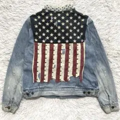 00s Denim & Supply Studded Denim Jacket