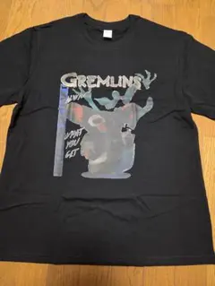 Gremlins Tシャツ 黒　シック　珍しい　ブラック　ヴィンテージ風