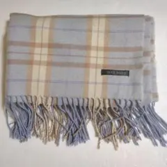 チェック柄マフラー WOOL MIXED