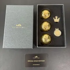 VERTINI Special Gold Edition ゴルフボールセットのサムネイル