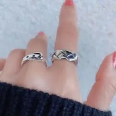 silver925 ワイド編み込みリング/シルバー925 リング　ring