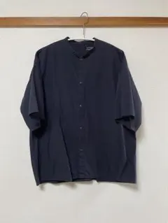 ムジラボ　無印良品　ノーカラーシャツのサムネイル