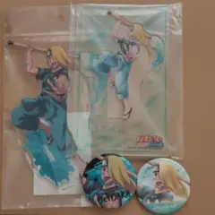 NARUTO疾風伝　ペイントver. デイダラ　アクリルスタンド　缶バッジセット