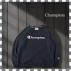 ゴ*ス様 5913/チャンピオン ブランドプリント 前VスウェットXL