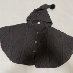 テータテート ニットポンチョ 70-80