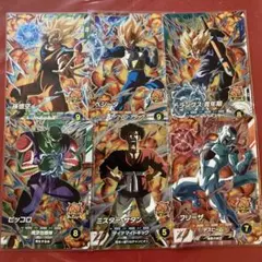 ドラゴンボールスーパーダイバーズ　SDV4弾 PUR 6種　フルコンプセット