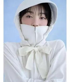 SNIDEL WEB限定/LUMISHADEサンバイザー付きUVカットパーカーのサムネイル