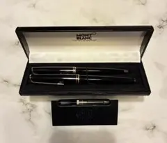 MONTBLANC 万年筆 ボールペン セット ケース付き - メルカリ