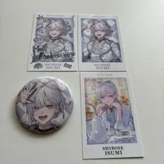 にじさんじ 城瀬いすみ 缶バッジ チェキ Half Anniversary