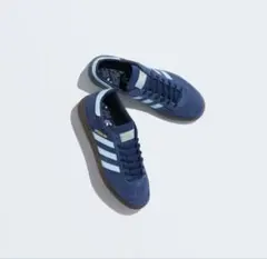 adidaハンドボール　ネイビー/ライトブルー