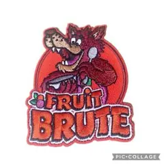 新品未使用！Fruit Brute 刺繍ワッペン　アメカジ