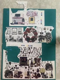 ルリモコ　磁器用転写紙　フランス
