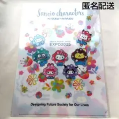 ハローキティ クリアファイル&バッチ EXPO2025 ハローキティ クリアファイル&バッチ EXPO2025