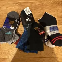 new balance & adidas 靴下 21-23cm 3足セット
