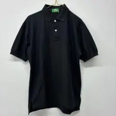 7UP ブラック半袖 ポロシャツ　M ◾️16