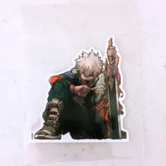 僕のヒーローアカデミア　ヒロアカ　爆豪勝己　ダイカットステッカー　十傑