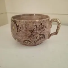 フランスアンティーク　クレイユモントロー　すずらん　スズラン　デザートプレート フランスアンティーク クレイユモントロー すずらん スズラン デザート