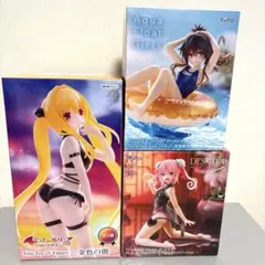 To LOVEるダークネス 金色の闇 ナナ　結城美柑 フィギュア　3点
