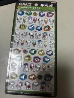 n*n様 バンダイ　ボンボンドロップシール　ミニ　スヌーピー　正規品