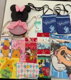 【限定非売品あり】ディズニー グッズ まとめ売り バケパ・ミニー頭部保護・タオル