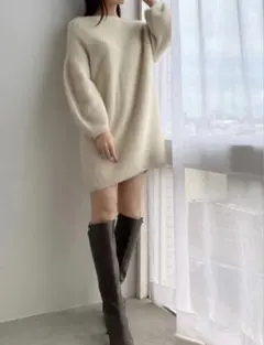 スナイデル　ラクーンミニニットワンピース