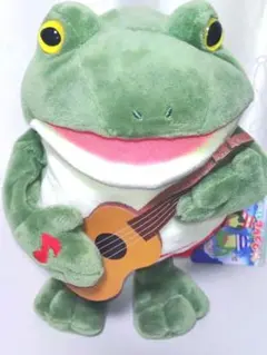 おとぼけケロピョンのんびりウクレレギミック ぎゃますけ
