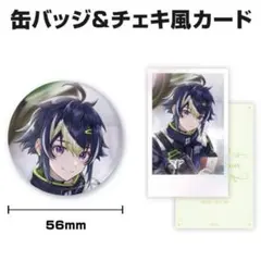 にじさんじ 伊波ライ 誕生日グッズ 缶バッジ＆チェキ風カード