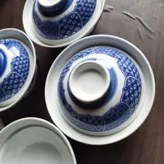 5 蓋付どんぶり鉢　4個