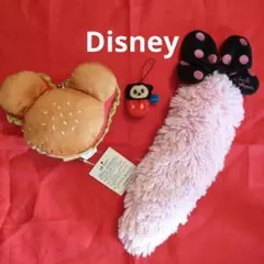 Disney平成しっぽミニーちゃん♥ミッキーバーガーマスコット