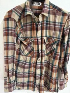 THE NORTH FACE チェック柄ネルシャツ
