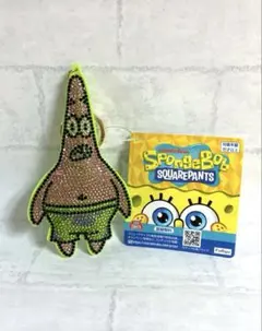 【新品、未使用品】スポンジ・ボブ キラキララインストーンマスコット パトリック