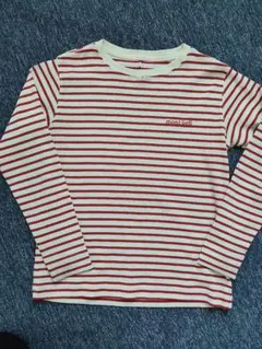 mont-bell ボーダー 長袖 Tシャツ カットソー　130