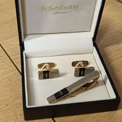 イヴサンローラン　タイピン　カフス　セット